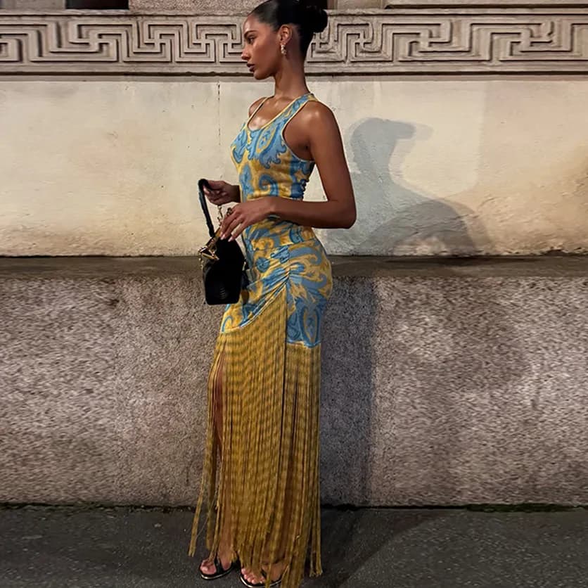 Boho chic dress