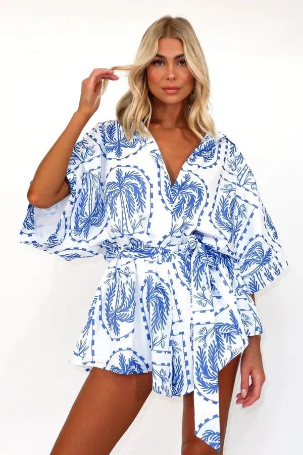 Blue lagoon jumpsuit