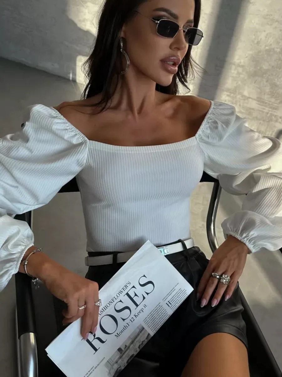 Schattige Cap-Sleeve Top